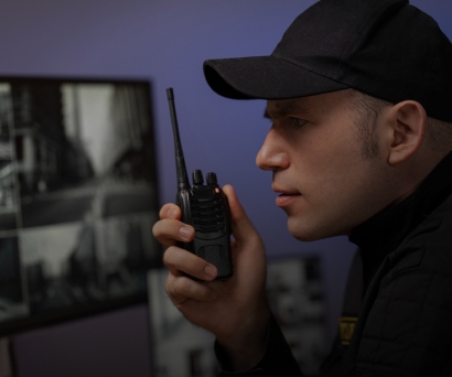 Equipe da Max Forte durante operação de segurança patrimonial em Sorocaba